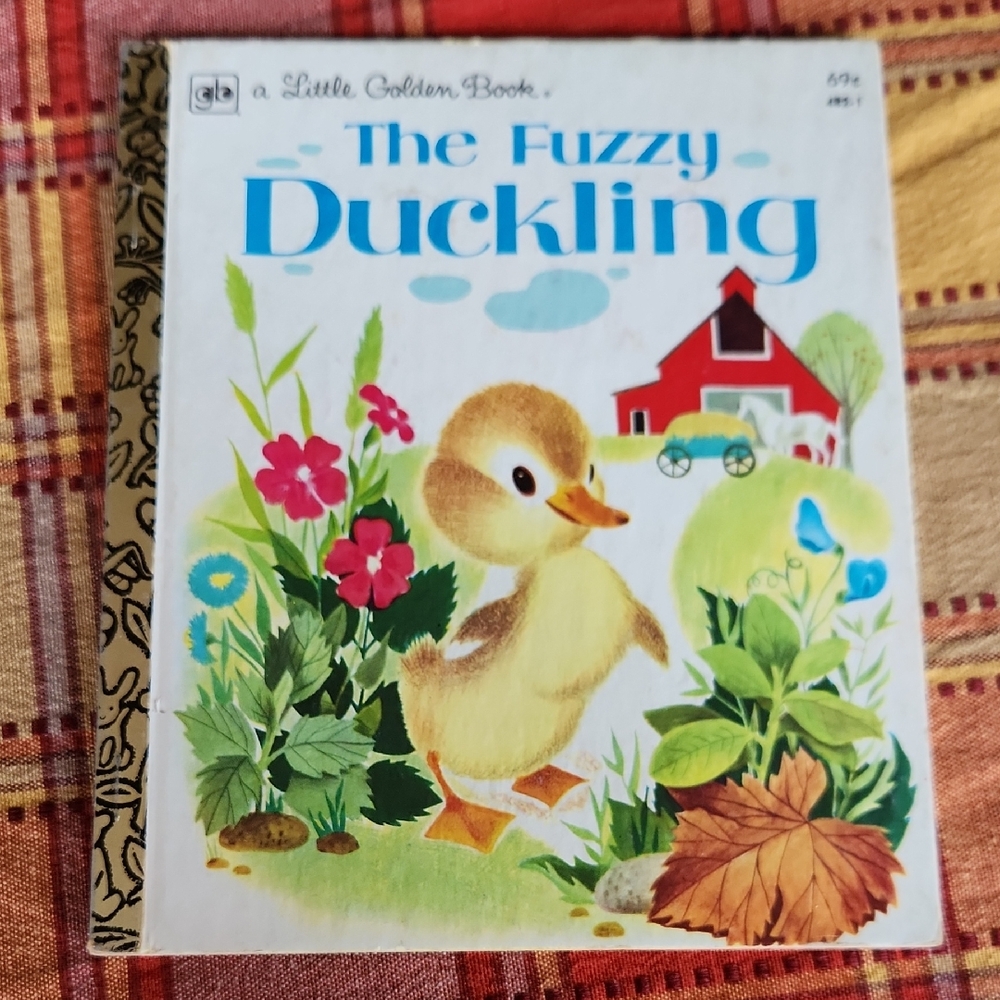Vintage Little Golden Books The Fuzzy Duckling 1979